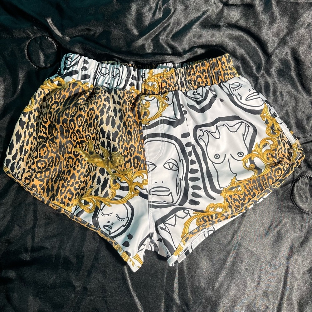 Leopard Print Men’s Shorts